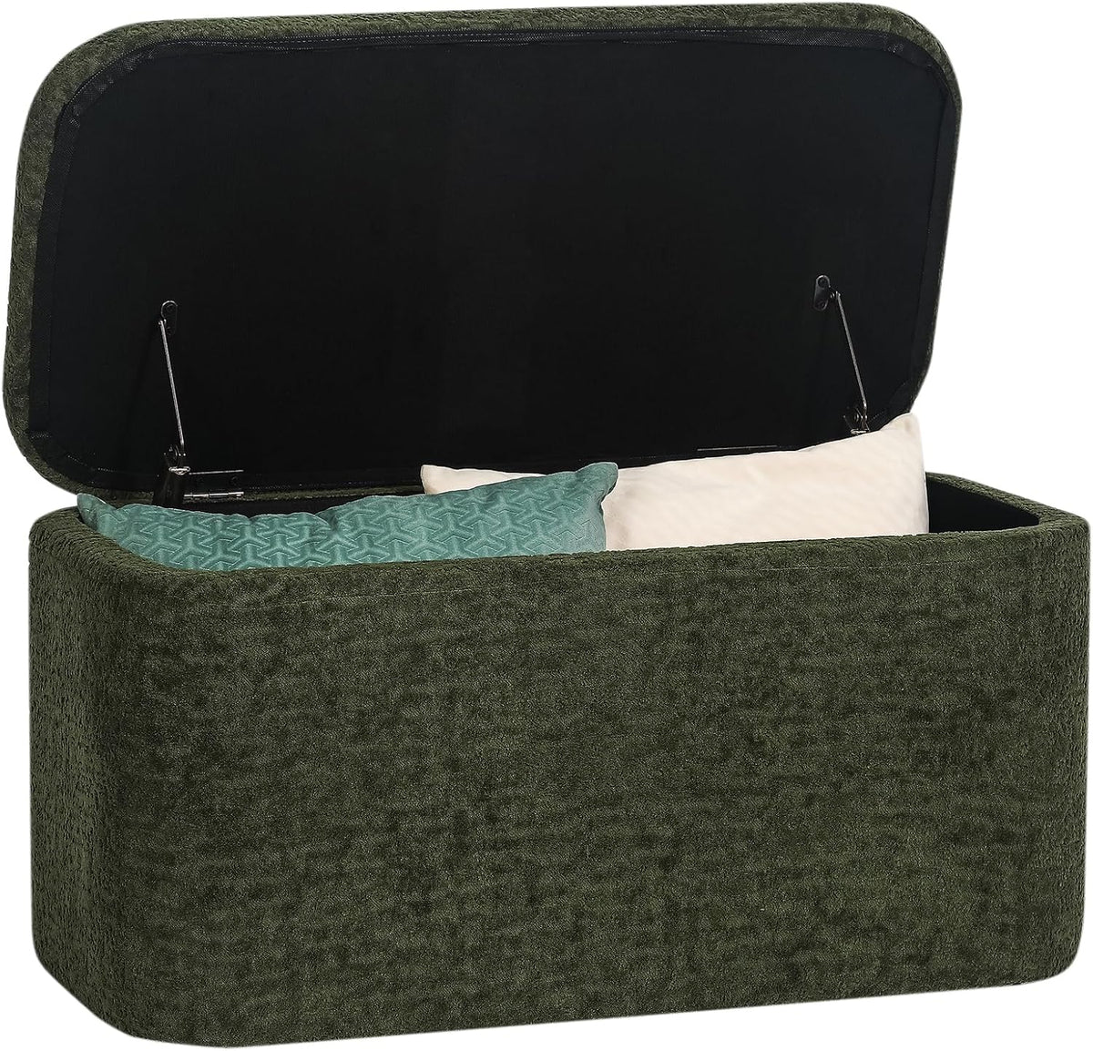 rectangle storage ottoman bench, 31.8" l x 16.1", main product view