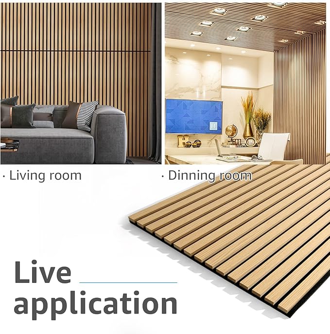 Art3d 2 Wood Slat Acoustic Panels - Image 8