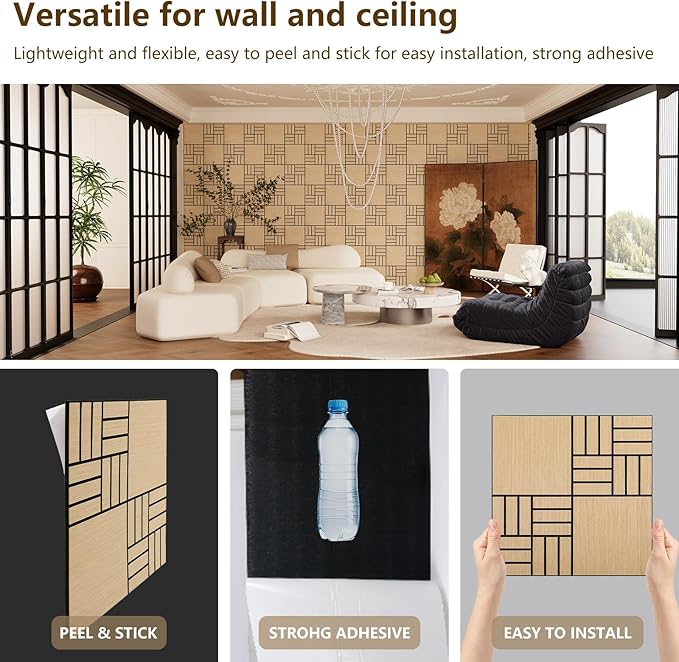 ARMURO 4 Packs Acoustic Wall Panels - Image 6