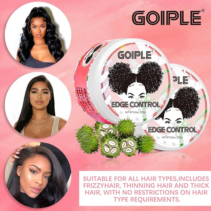 8.8oz Edge Control Wax for Women Strong Hold Non-greasy Edge Control Smoother - Image 7