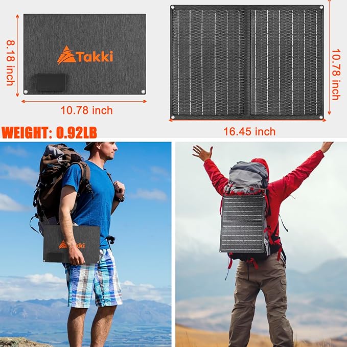 Takki 111Wh Portable Solar Generator Power Station - Image 6