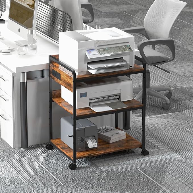 Livofloral 3 Tier Large Printer Stand - Image 6