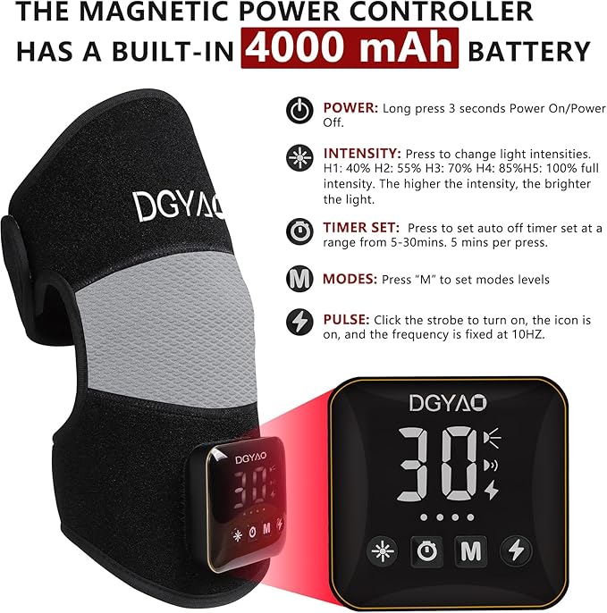 DGQY Cordless Red Light Therapy - Image 3