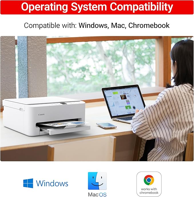 Canon PIXMA TS6520 Wireless Color Inkjet Printer - Image 4