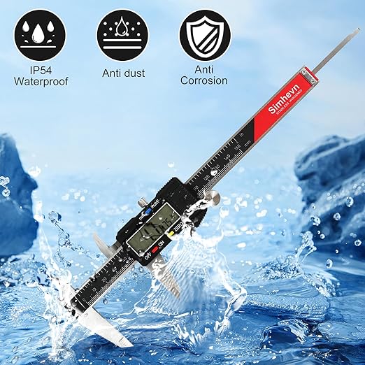 Simhevn Digital Caliper Measuring Tool, - Image 4