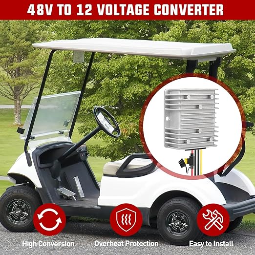 Nilight 48V to 12V Voltage Converter 240W 20A Regulator Step Down to 12VDC - Image 8