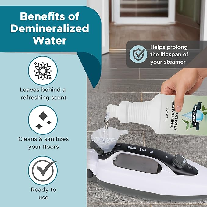 Steam & Go Demineralized Water Cleaning Solution - Image 6