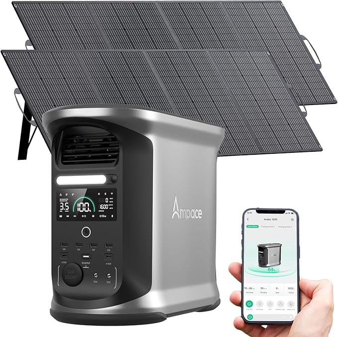 AMPACE Andes 1500 Portable Power Station by Unknown