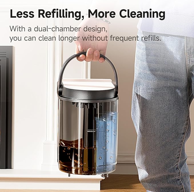 uwant Carpet Cleaner Machine 18Kpa Powerful Suction, Portable Carpet Cleaner - Image 5