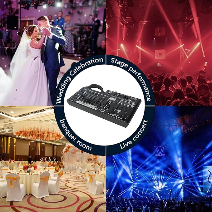 DMX Lighting Console, 240 Channels DMX 512 Controller - Image 6
