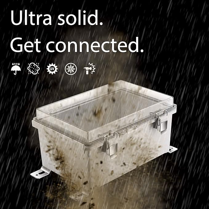 Gratury Junction Box, IP67 Waterproof Plastic Enclosure - Image 2