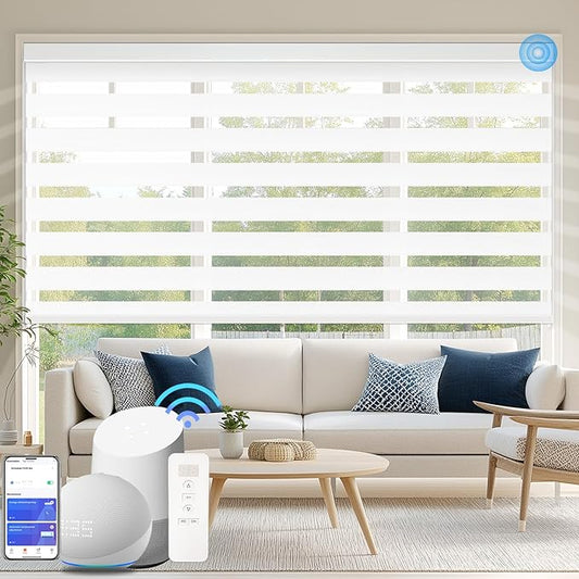 COOLWINDS Motorized Zebra Blinds by Home