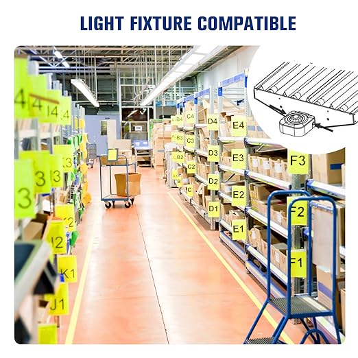 ECOELER Ceiling Occupancy Motion Sensor Switch, High Bay Fixture Mount 360° - Image 3