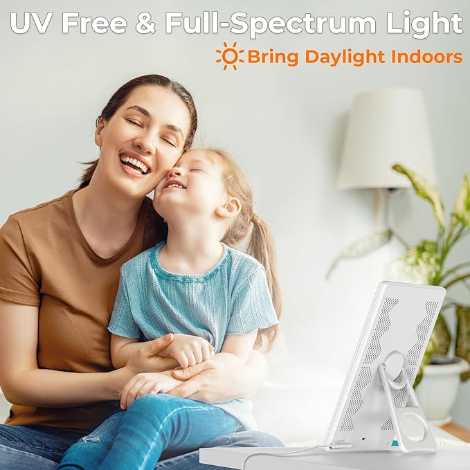 Fitfirst Light Lamp, 10000 Lux Sun Lamp, Gift - Image 2