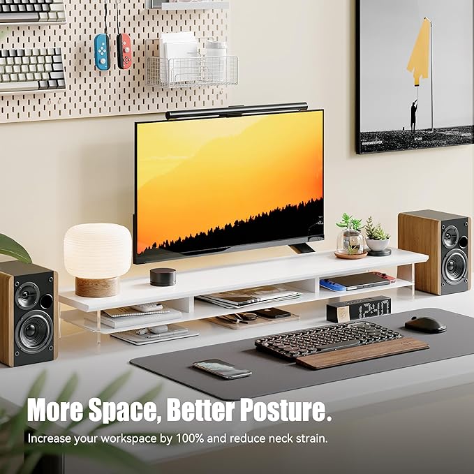 FENSULN Dual‑Tier Monitor Stand - Image 3