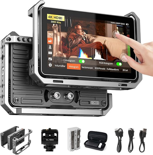 VILTROX DC-X3 2000 Nits SDI Camera Field Monitor Kit by ViltroxOfficial
