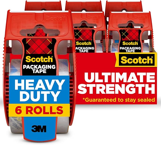 Scotch Heavy Duty Shipping Packing Tape, Packing Tape by ScotchBrand
