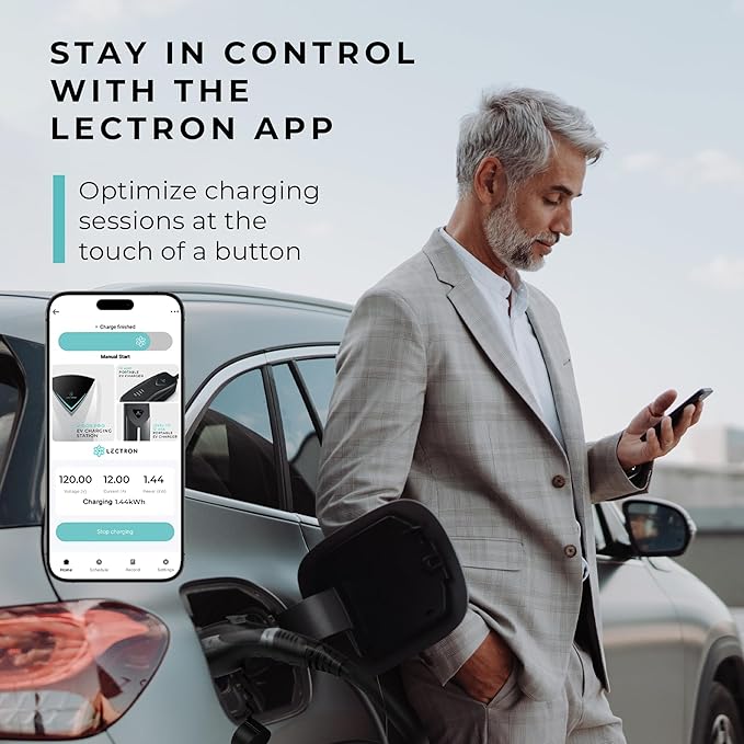Lectron Portable Level 1 J1772 EV Charger - 12 Amp - Image 2
