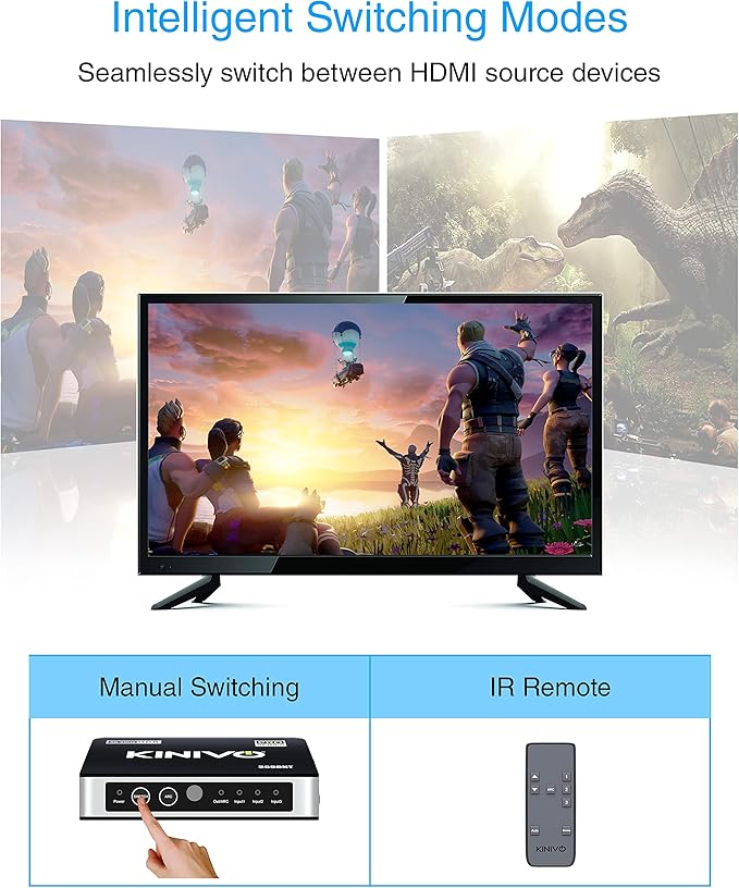 Kinivo HDMI Switch with Audio Extractor 360BNT - Image 8