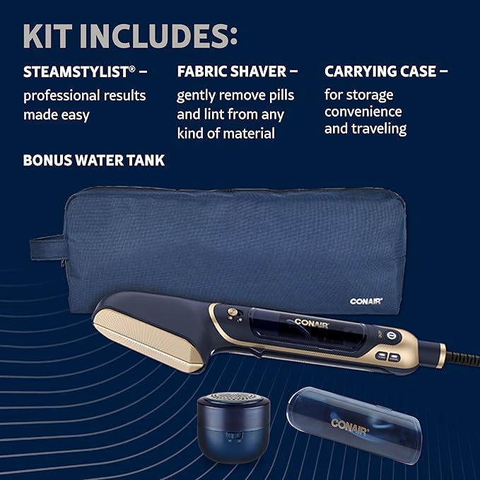 Conair SteamStylist 3-in-1 Steam, Press and Iron Steamer - Image 6