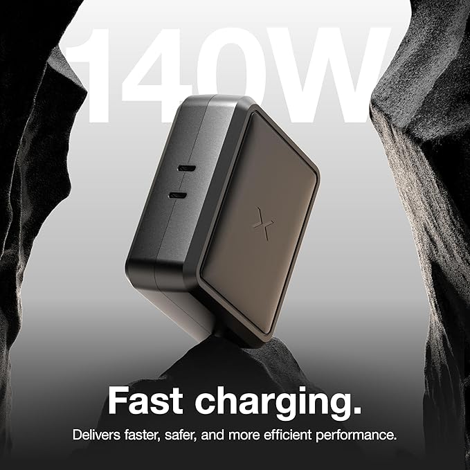 NOCO XGrid X140: 140W USB-C Charger – Dual Port GaN Power Adapter - Image 3