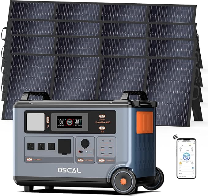 Oscal PowerMax 6000 Portable Power Station by Unknown