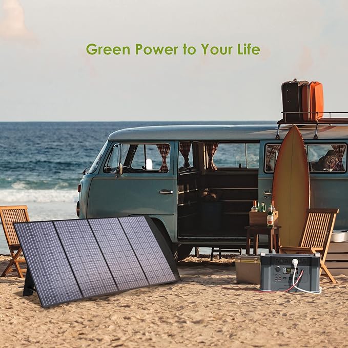 ALLPOWERS SP033 200W Portable Solar Panel Foldable, 23% High Efficiency Solar - Image 3