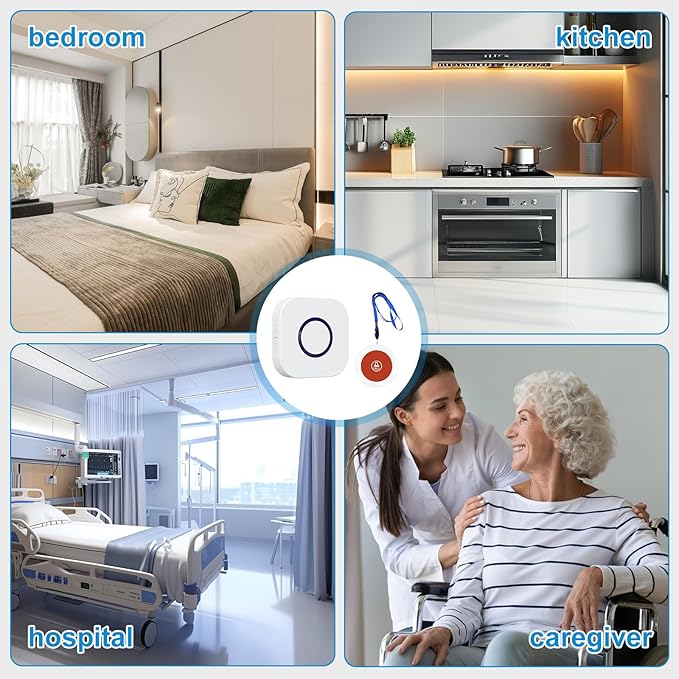 Wireless Caregiver Pager Call Button System - Image 6