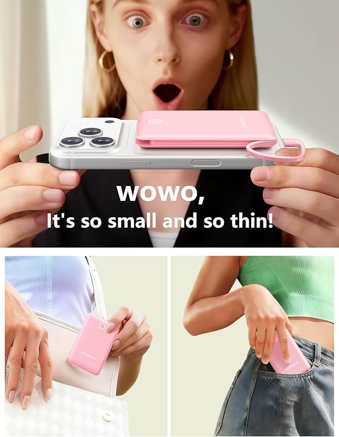 miisso 10000mAh Mini Portable Charger - Image 4