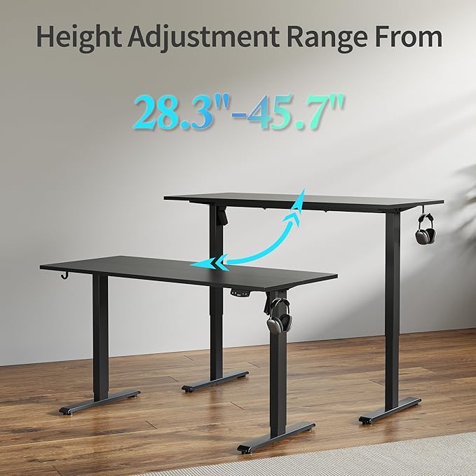 Agilestic Electric Standing Desk 40 x 24 Inches, Height Adjustable Desk - Image 8