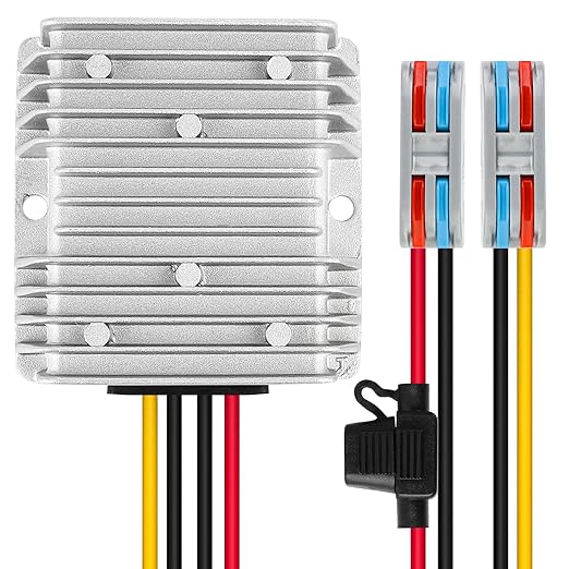DC Voltage Reducer Converter DC 8V-40V to 13.8V 10A 138W Automatic Step Down Up by SUPERNIGHT