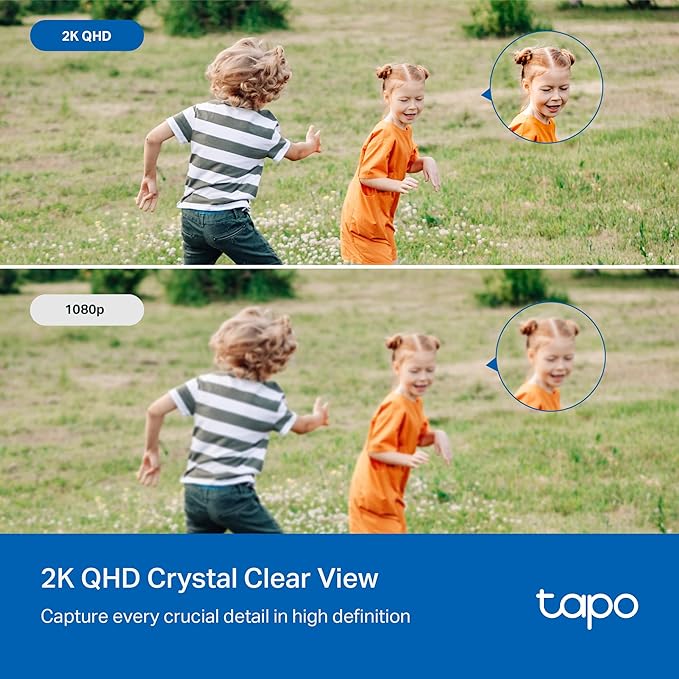 TP-Link Tapo 2K QHD Outdoor Pan/Tilt Wi-Fi Security Camera, 360° View, Motion - Image 6