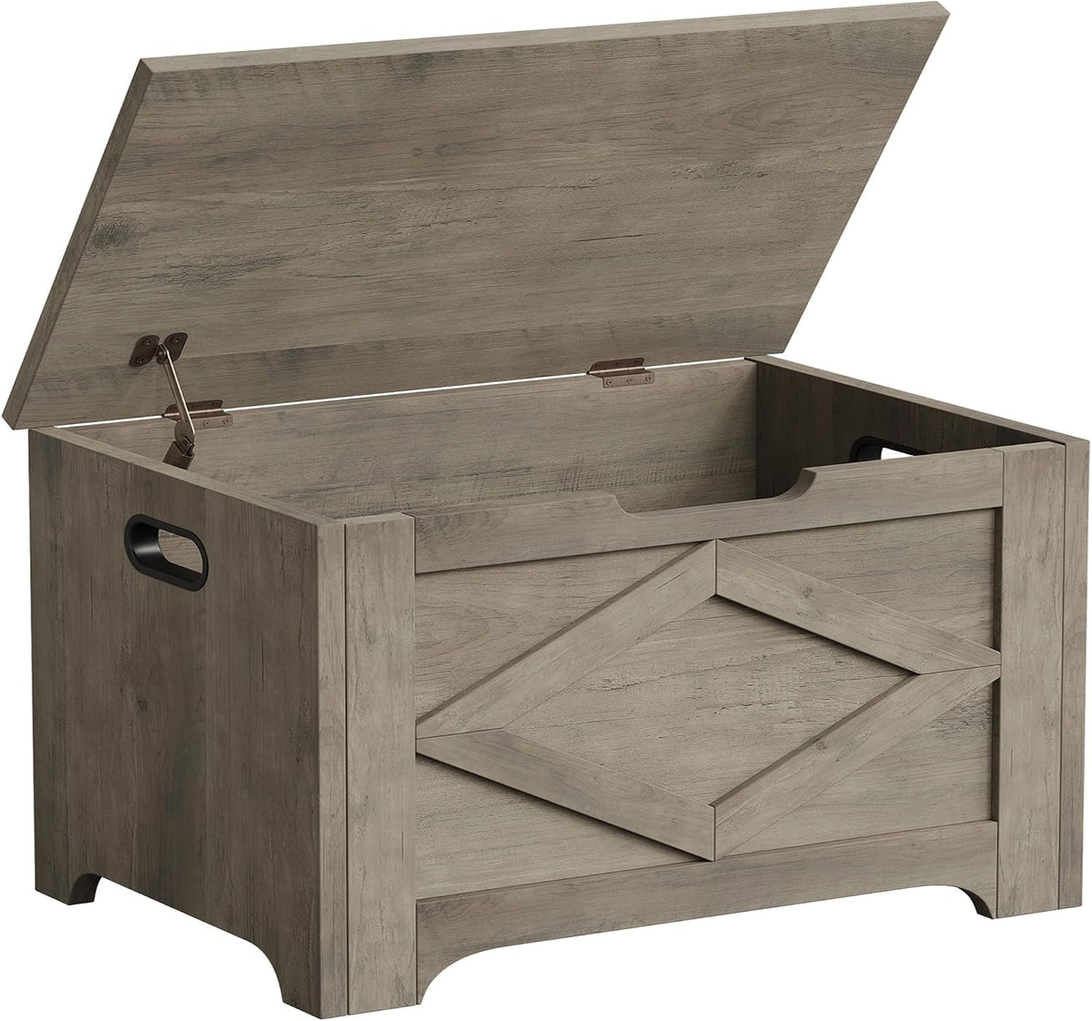 garveehome 23.6 in storage chest, wooden storage bench, main product view