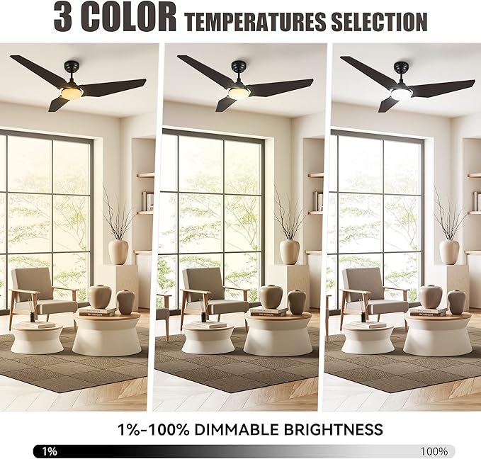 SMAAIR 56 Inch Smart Ceiling Fan - Image 4