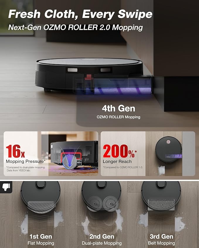Yeedi S20 Infinity Robot Vacuum&Mop - Image 4
