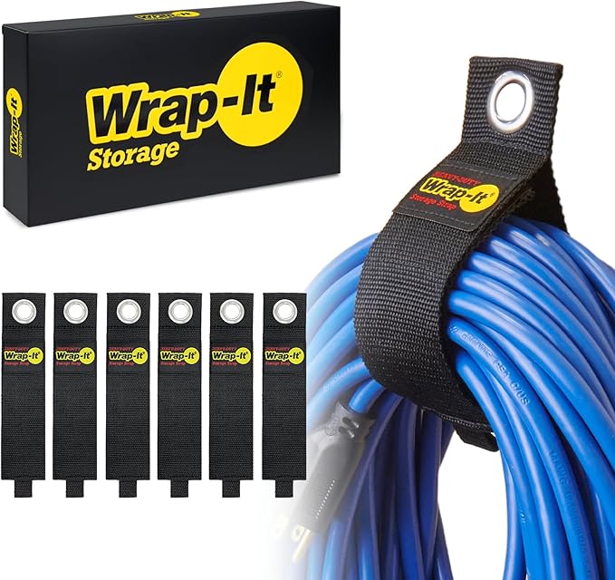 Heavy-Duty Wrap-It Storage Straps, 17-inch by Wrap-ItStorage