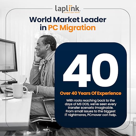 LAPLINK Easy Transfer Cable, Includes PCmover Express Data Transfer Software - Image 7