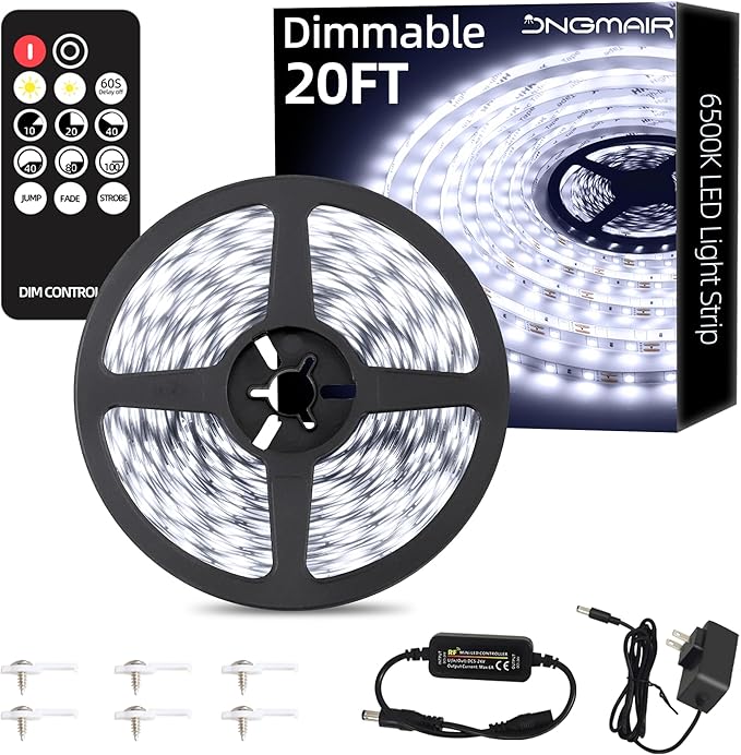 JNGMAIR 20ft LED Strip Lights by JNGMAIR