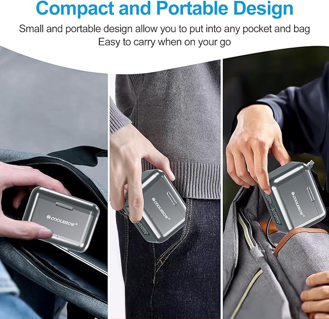 COOLSHOW 360 X5 Battery 2800mAh 2 Packs - Image 8