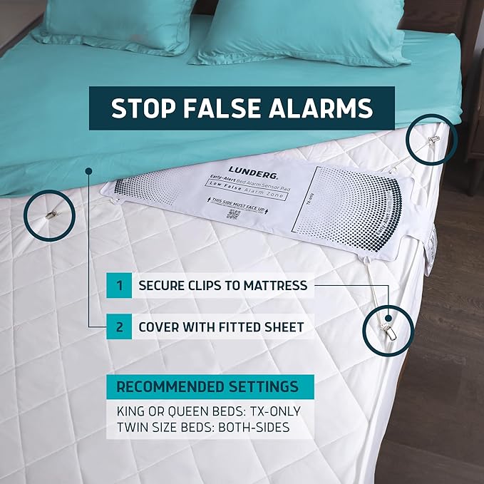 Lunderg Early Alert Bed Alarm for Elderly Adults - Image 6