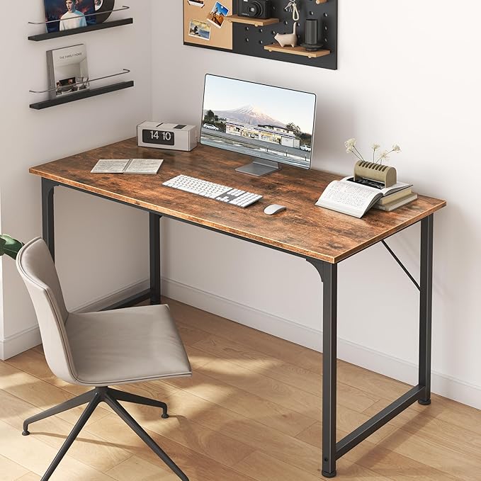 Huuger Computer Desk, 40 Inch Office Desk, Gaming Desk - Image 6