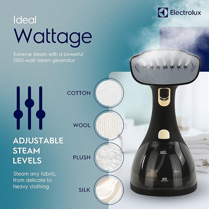 Electrolux Steamer for Clothes, 1500 Watt Portable Handheld Fabric and Garment - Image 5