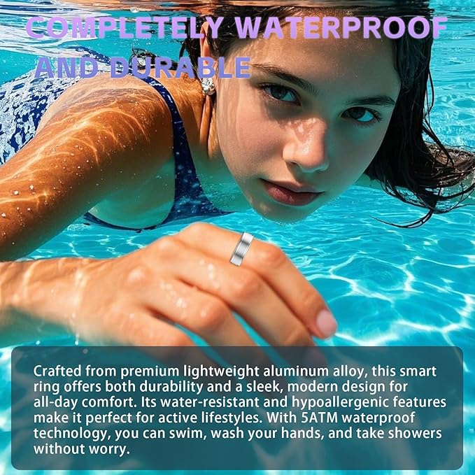 Smart Ring Health Tracker, Fitness Tracker Ring - Image 8