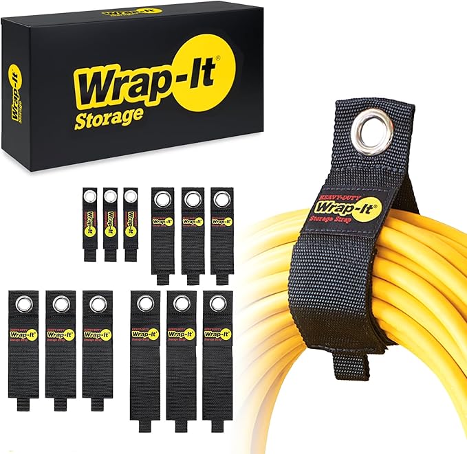 Heavy-Duty Wrap-It Storage Straps by Wrap-ItStorage