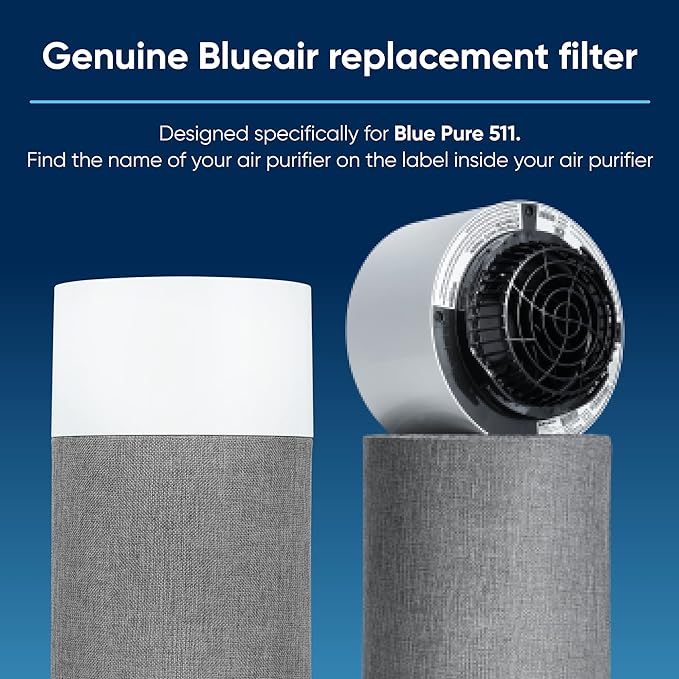 BLUEAIR Genuine Filter for Blue Pure 511 Air Purifier - Image 2