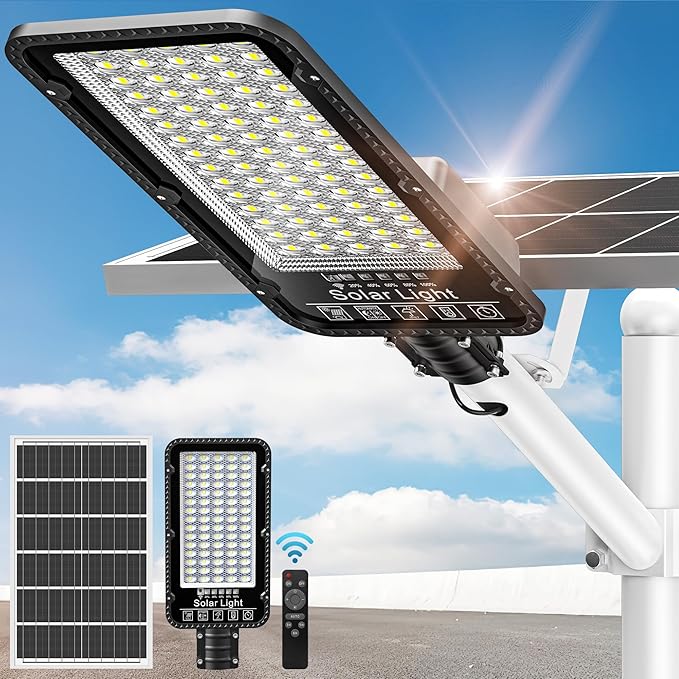 OKPRO 12000W Solar Street Lights Outdoor by OKPRO