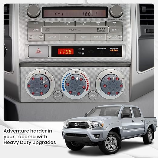2nd Gen Tacoma Accessories AC Knob Upgrade - Image 2