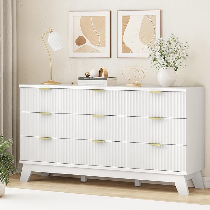 Xixini Fluted Dresser for Bedroom - Image 4