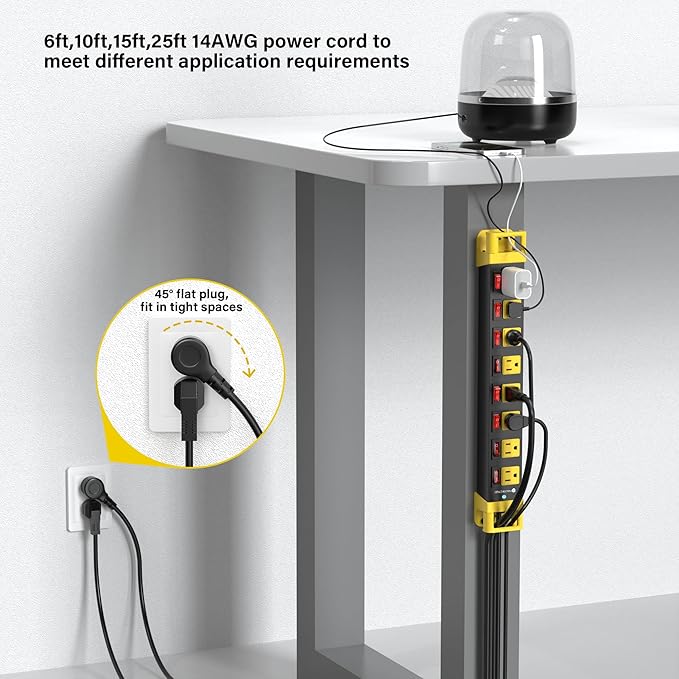 Power Strip with Individual Switches - Image 5