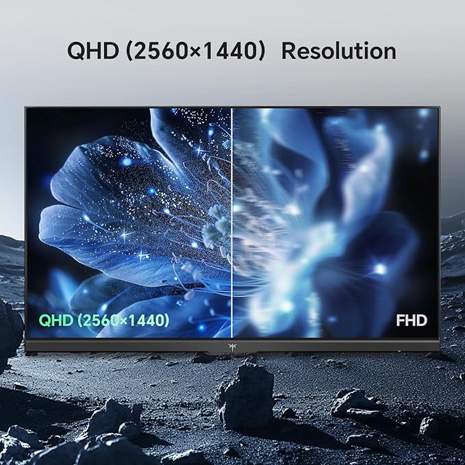 KTC 27 Inch QHD Computer Monitor 100Hz, IPS Panel, 2K 1440P PC Gaming Monitor - Image 3
